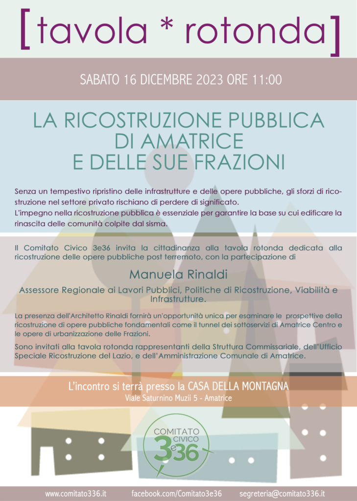 Locandina dell'evento